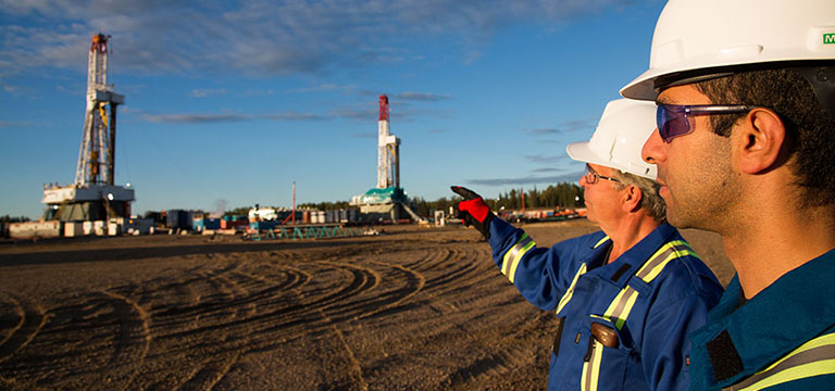 workers in Kitimat Liard Horn River