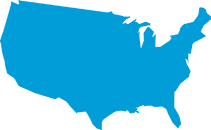 globe illustration focused on united states