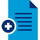 document with plus sign icon