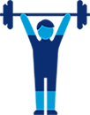 weightlifter illustration